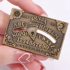 New Ouija Board BROACH Pin - Functional Bronze ask about the Ouija Board